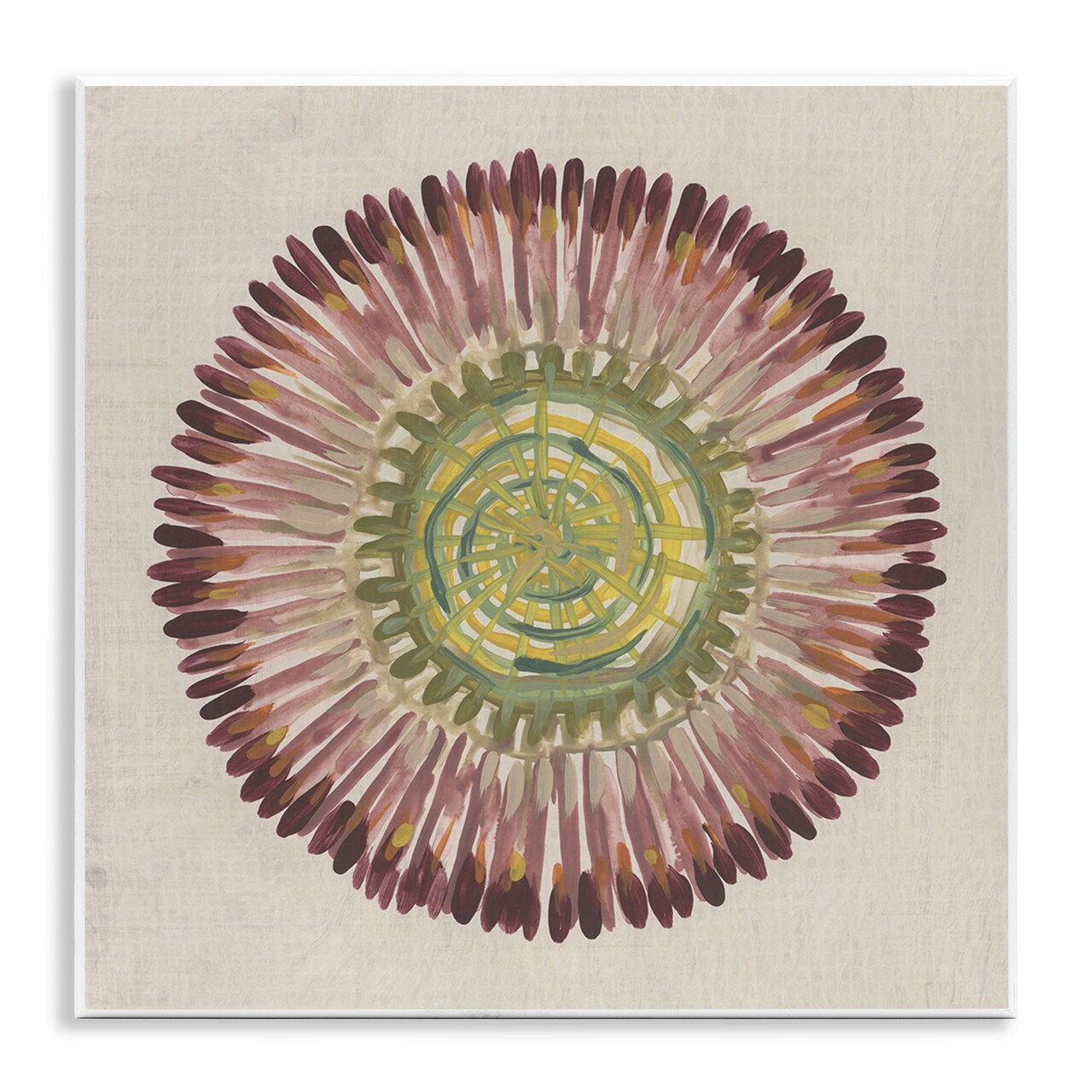Stupell Industries Earthy Radial Aura Wall Plaque By June Erica Vess